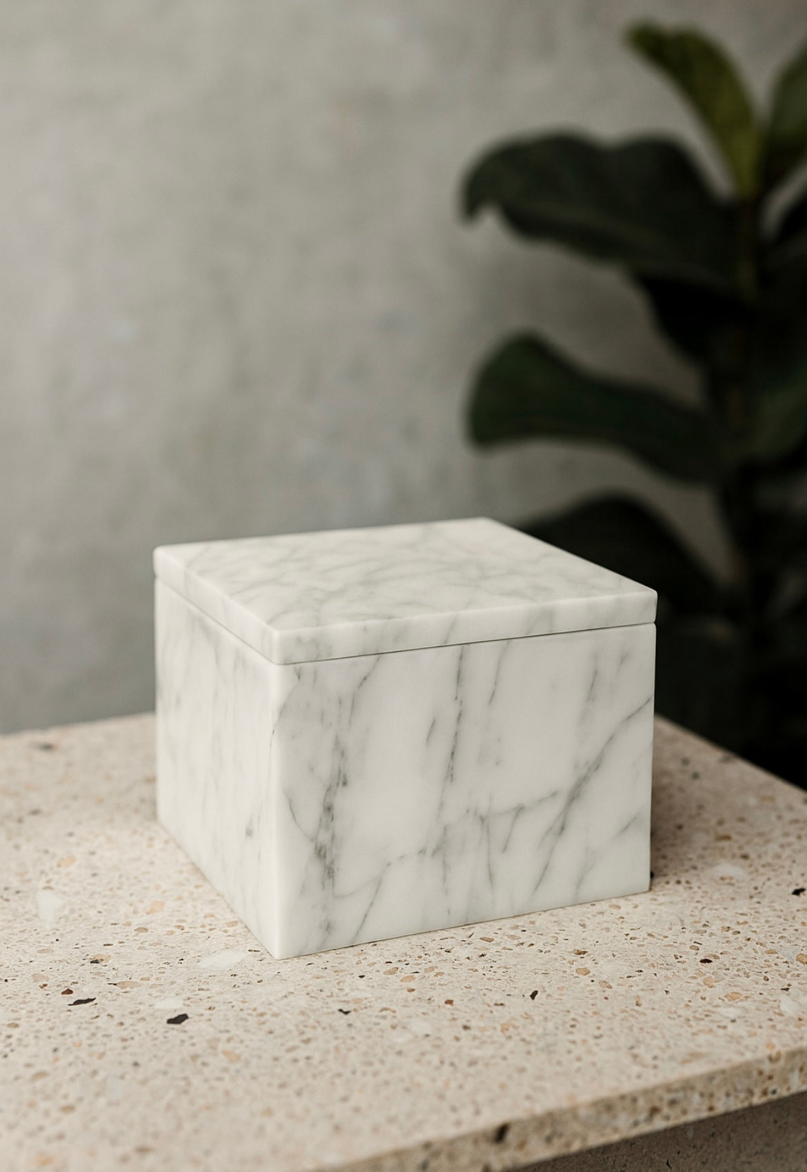 Large Marble Cube