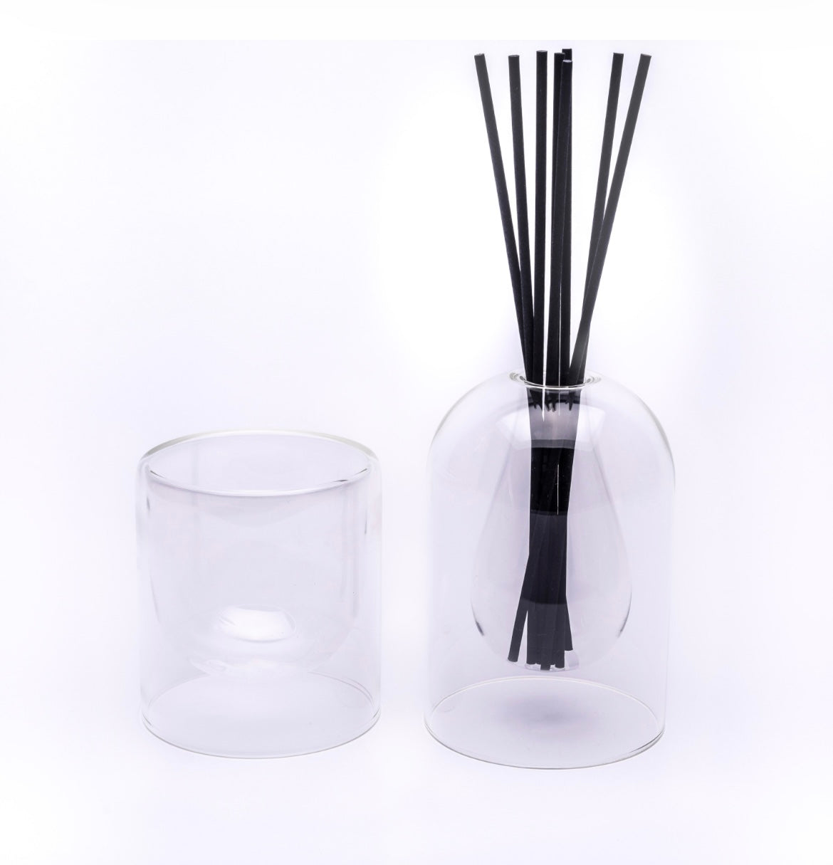 Sorrento Jar Clear Candle Holder