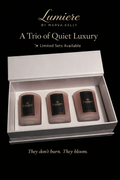 Triple Shot Glass Candle Gift Box