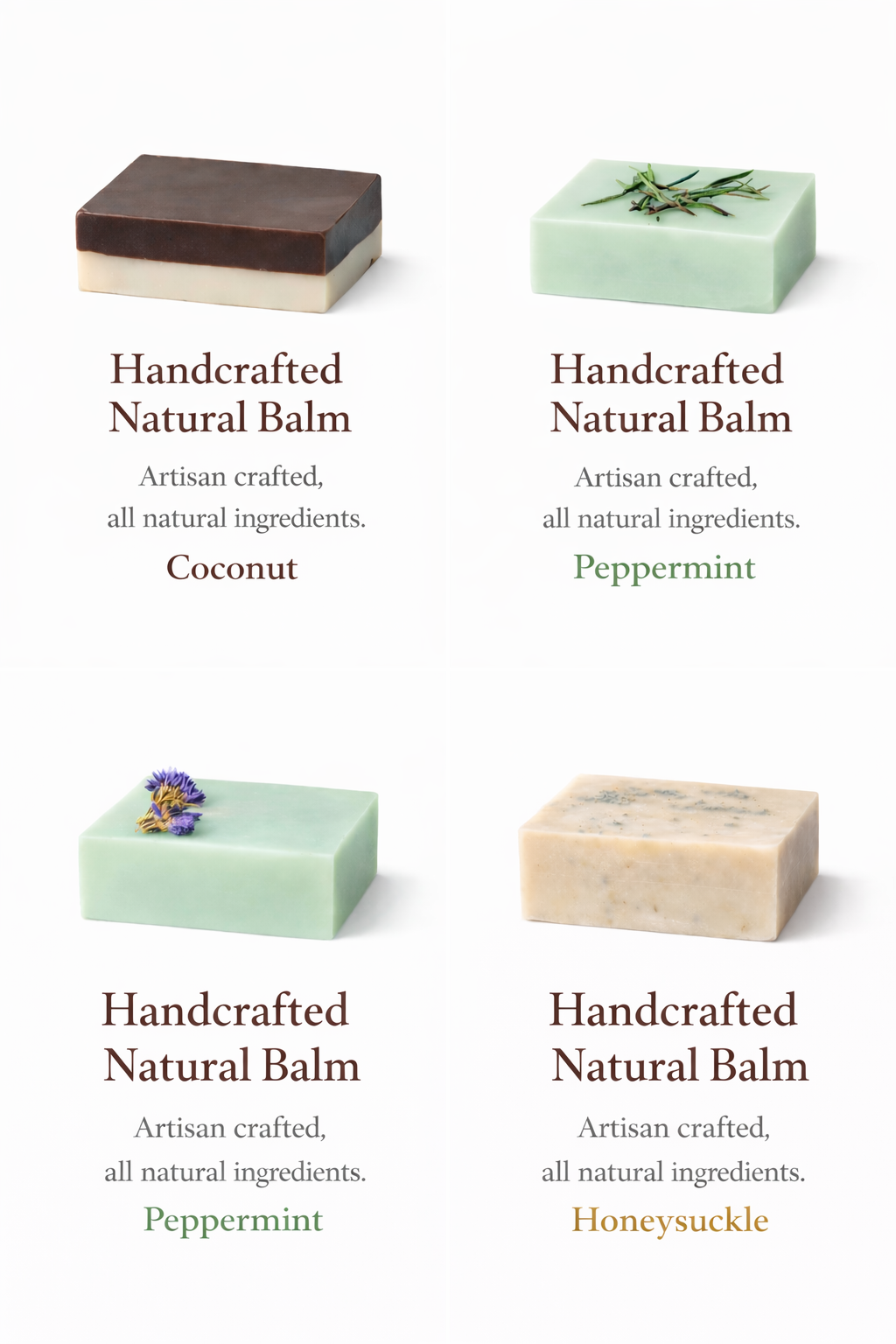 Handmade Cleansing Balm with Essential Oils