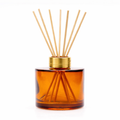 Amber Reed Diffuser with Gold Capping and oil 100ml
